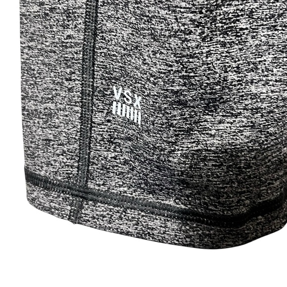 Victoria's Secret Sport Knockout Capri Leggings Size Large Heathered Gray - Picture 4 of 4